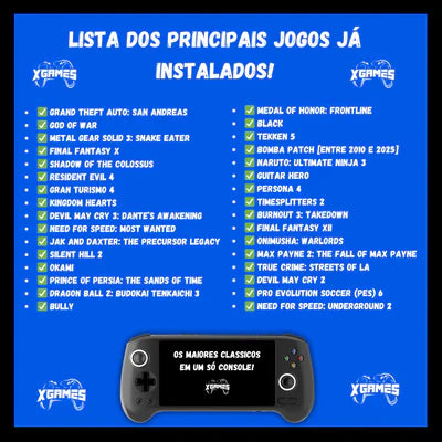 MINI GAME - 556: Do Atari ao PS5 — Liberdade total de jogos em um único dispositivo